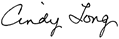 Cindy Long Signature